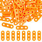 100Pcs Three-Hole Plastic Tent Rope Tensioner, Oval