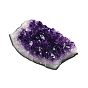 Natural Drusy Amethyst Mineral Specimen Display Decorations, Raw Amethyst Cluster, Nuggets