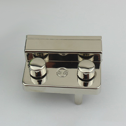 Застежки для кошелька с поворотным замком из цинкового сплава, аксессуары для кошелька diy bag