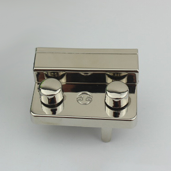 Застежки для кошелька с поворотным замком из цинкового сплава, аксессуары для кошелька diy bag