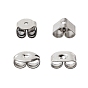 304 Stainless Steel Ear Nuts, Butterfly Earring Backs for Post Earrings