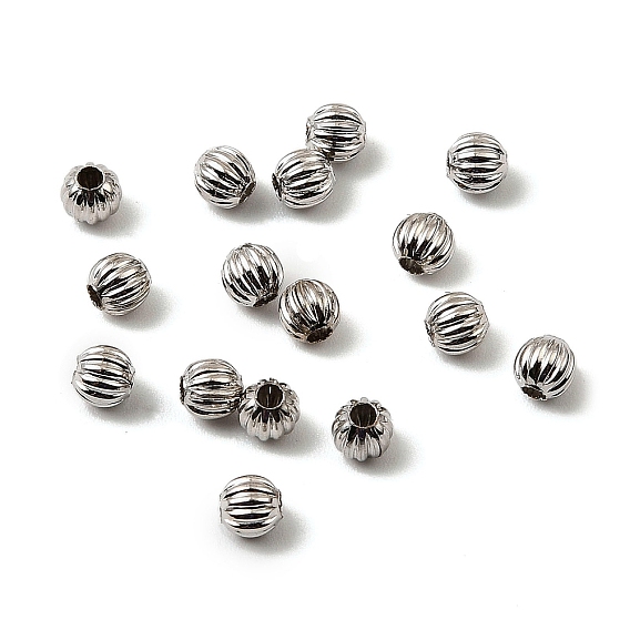 Латунь круглых бусин, долговечный, стойки покрытие