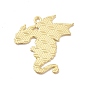 Alloy Enamel Pendants, Light Gold, Pterosaur/Charizard Charm