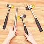 PandaHall Elite Installable Two Way Rubber Hammers, Mallets, Sledge Hammer with Steel Handle
