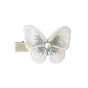 Butterfly Organza Alligator Hair Clips, with Metal Hair Clips, for Girls