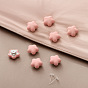 Plastic Duvet Cover Clips, with Needle, Bed Cover Holder, Quilt Retainer Clip, Bed Sheet Clip, Flower/Heart