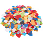 100g 10 цвета бумага стол разбросанные конфетти, для праздничных украшений, сердце