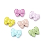 Spray Painted Alloy Beads, Bowknot