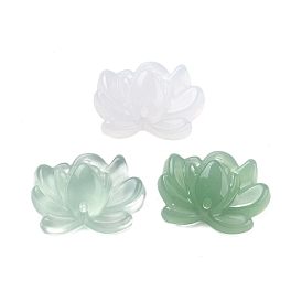 Акриловые бусины, лотос