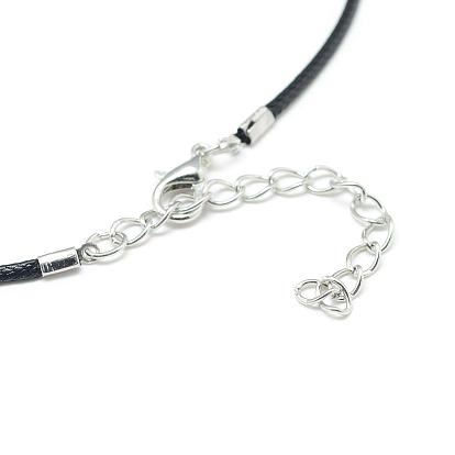 Сплав ожерелья шкентеля, с вощеным шнуром и удлинителем из железной цепи, двухсторонний брелок с топором