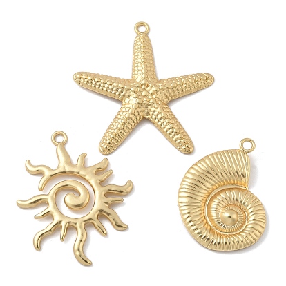 Подвески из сплава , матовый золотой цвет