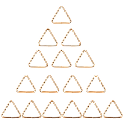 16шт. треугольные железные соединительные кольца