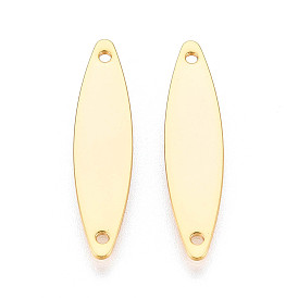 Латунные звенья/соединители, лошадиный глаз , без никеля , штамповка пустой метки