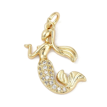 Стойка металлическая латунная микропрофилированная кубическая циркония подвески, без свинца и без кадмия, долговечный, русалка прелести, с целью перехода в кольце