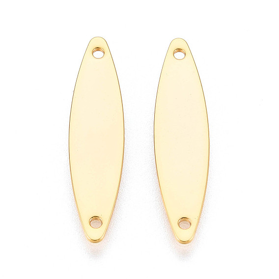 Латунные звенья/соединители, лошадиный глаз , без никеля , штамповка пустой метки