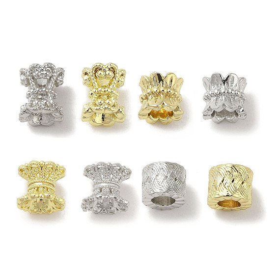 Spacer бисер латунные, без кадмия, без никеля и без свинца, долговечные бусины