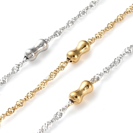 304 цепи из нержавеющей стали ссылка, ионное покрытие (ip), пайки, с катушкой, бамбуковую палку