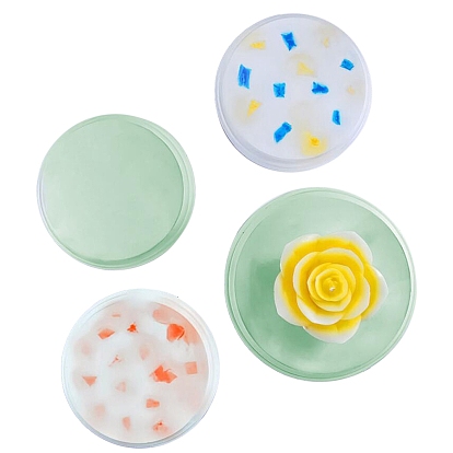 Силиконовая форма, формы для литья смолы, для уф-смолы, изготовление изделий из эпоксидной смолы, плоско-круглые