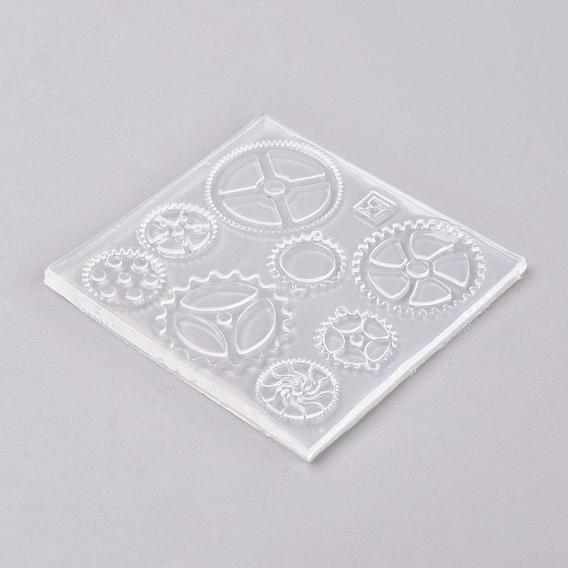 Silicone Molds, Resin Casting Molds, For UV Resin, Epoxy Resin Jewelry Making, Gear