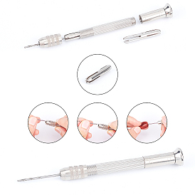 Kit de bricolage, avec des crochets de boucle d'oreille en laiton et des cales pincées, résultats de clous d'oreille en fer et de fermoirs porte-clés, cabochons en plastique abs, papier d'aluminium, paillettes, ensemble de perceuse à main, pinces et tapis en silicone