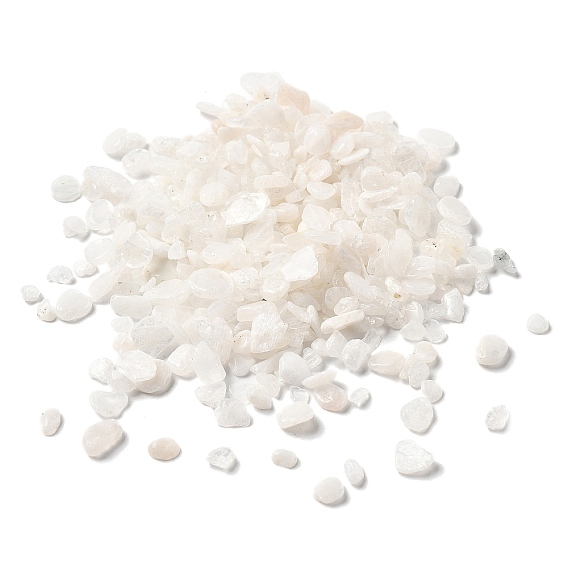 Бусины из натурального радужного лунного камня, без отверстия 