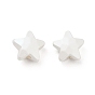 Matte Alloy Beads, Star
