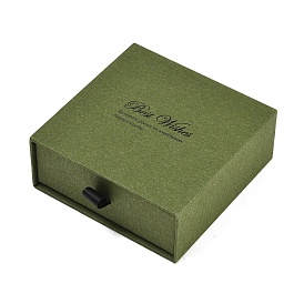 Картонные бумажные браслеты, коробки для хранения браслетов, с губкой внутри, квадрат со словами наилучшие пожелания