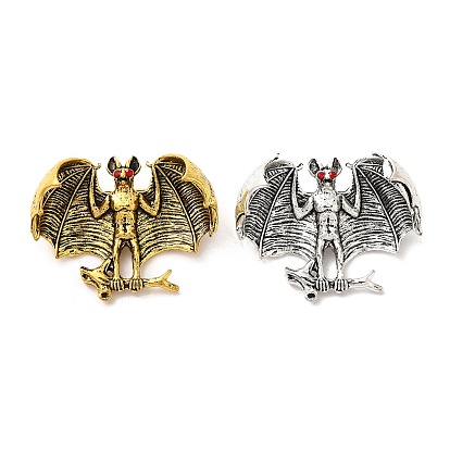 Хеллоуин летучая мышь тибетский стиль цинковый сплав броши для рюкзака одежда