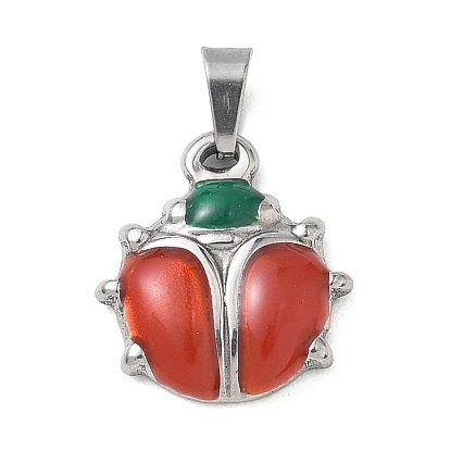 304 подвески из нержавеющей стали, божья коровка прелести