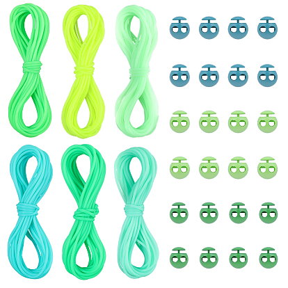 Полая труба ПВХ трубчатый синтетический каучуковый шнур, с пластиковыми шнуровыми замками