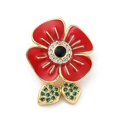 Латунные микро проложить кубического циркония подвески, с эмалью, , стойки покрытие, прочное покрытие, без кадмия и без свинца