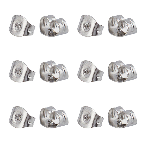 201 Stainless Steel Ear Nuts, Earring Backs