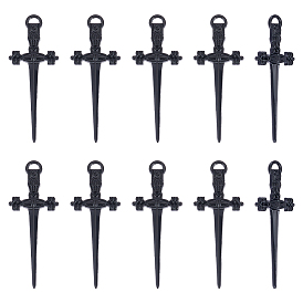 30 подвеска из сплава, меч