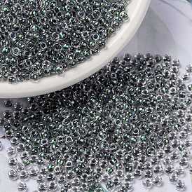 MIYUKI Round Rocailles Beads, Japanese Seed Beads, Magic Color & Color-Lined