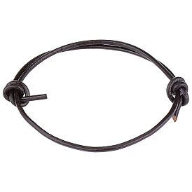 Изготовление регулируемого браслета из кожаного шнура