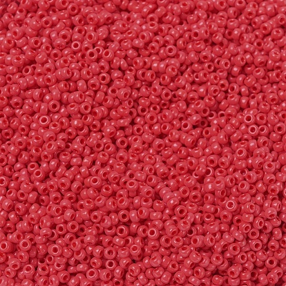 MIYUKI Round Rocailles Beads, Japanese Seed Beads, Opaque Colours