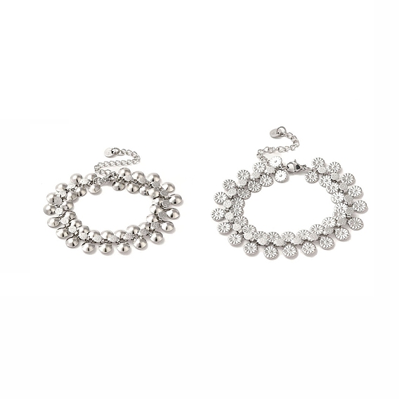 304 из нержавеющей стали шарм браслеты