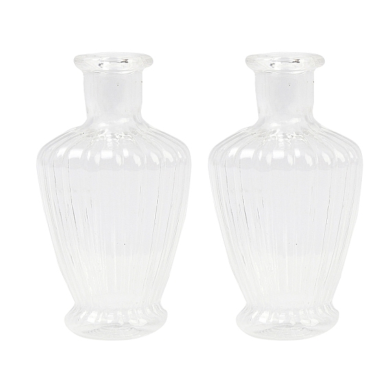 Прозрачные контейнеры для стеклянных шариков, вазы формы