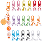 Alloy Swivel Clasps Lanyard Snap Hook, for Lanyard Key Rings Crafting Supplies, with Silicone Eye Glass Holders