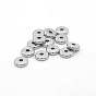 304 Stainless Steel Beads, Disc/Flat Round