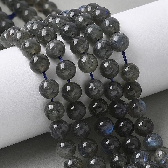 Natural Labradorite Beads Strands, Round