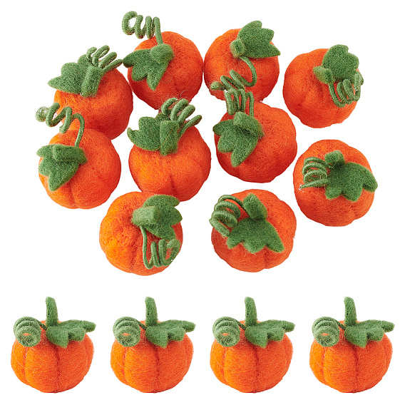 Украшение из шерстяного войлока ручной работы, резинка для волос для детей своими руками, аксессуары