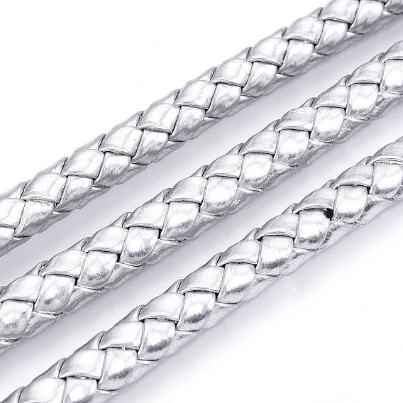 Шнур из искусственной кожи, искусственная кожа, круглые