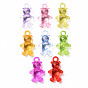 Transparent Acrylic Pendants, Bear