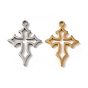 304 подвески из нержавеющей стали, лазерная резка, крест очарование
