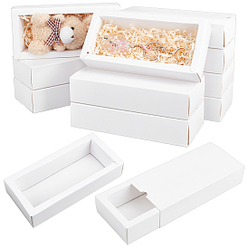 Складные ящики из крафт-бумаги, прямоугольные