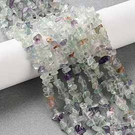 Природного флюорита бисер нитей, чип