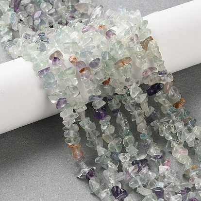 Природного флюорита бисер нитей, чип