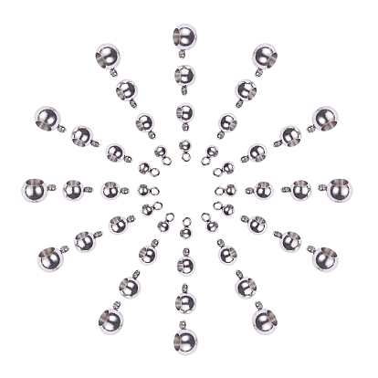 Вакуумное покрытие 304 дуги из нержавеющей стали, петля под залог, Rondelle поруки бусы