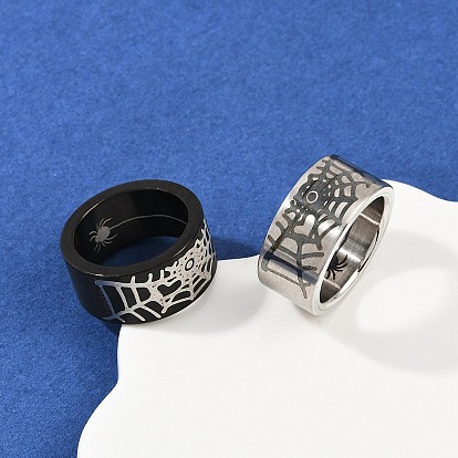 304 палец кольца из нержавеющей стали, паутины